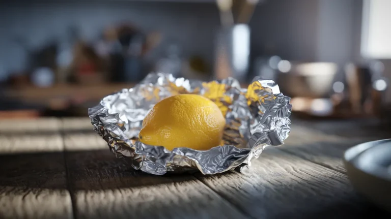 Cytryna w folii aluminiowej : co niewielu zauważa, a potem dziwi się, że owoce „znikają”