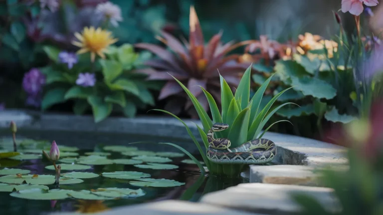 Węże w ogrodzie : ten drobiazg przy wodzie, którego prawie nikt nie zauważa, zmienia wszystko w kilka dni