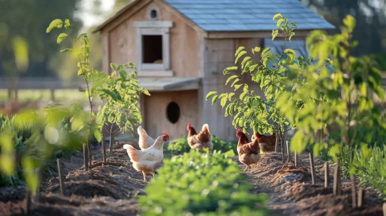 Sadzenie tych drzew przy kurniku : gest, którego wielu nie zauważa, a kury reagują inaczej
