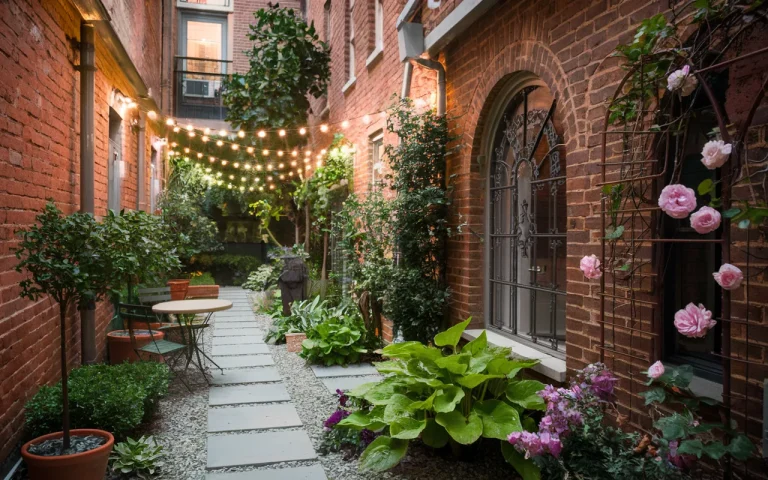 Mały ogród, który przytłacza : zapomniany detal, przez który wygląda na dużo mniejszy, niż jest