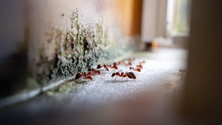 Mrówki w domu? Zapomniany detal z pleśnią, którego większość nie widzi : a potem dzieje się to