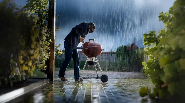 Pada deszcz, chowasz grilla pod zadaszenie : odruch, który ma wielu, może zaskoczyć w 10 minut