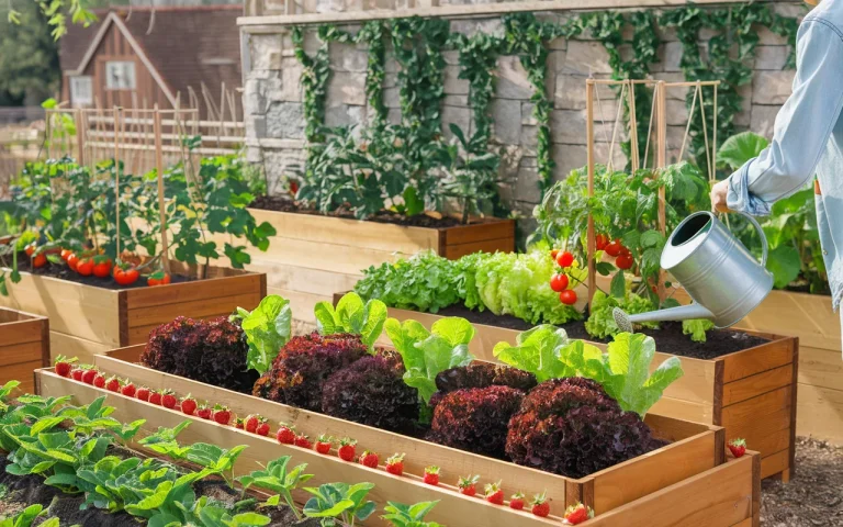 Początkujący warzywnik : detal w planie, którego prawie nikt nie widzi przy gliniastej ziemi