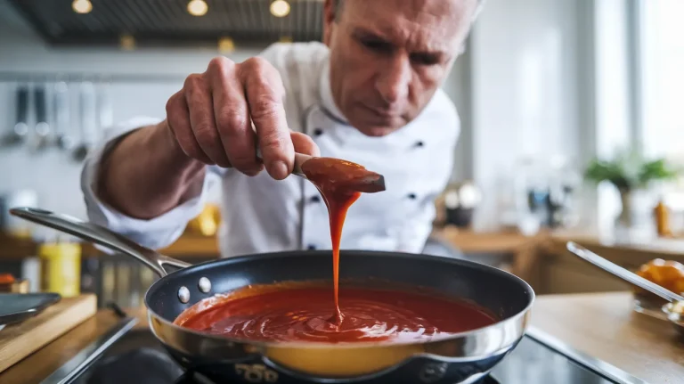 Wydawało się, że to obciach : ten kuchenny gest zmienia płynny sos w 30 sekund, bez tego, co podejrzewasz