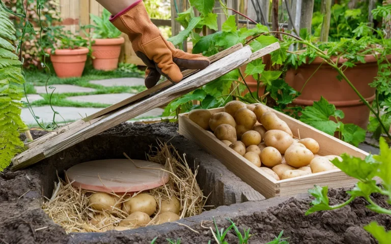 Ziemniaki gniją w szafce? Zapomniany „naturalny chłód” babci : czego nikt nie zauważa zimą