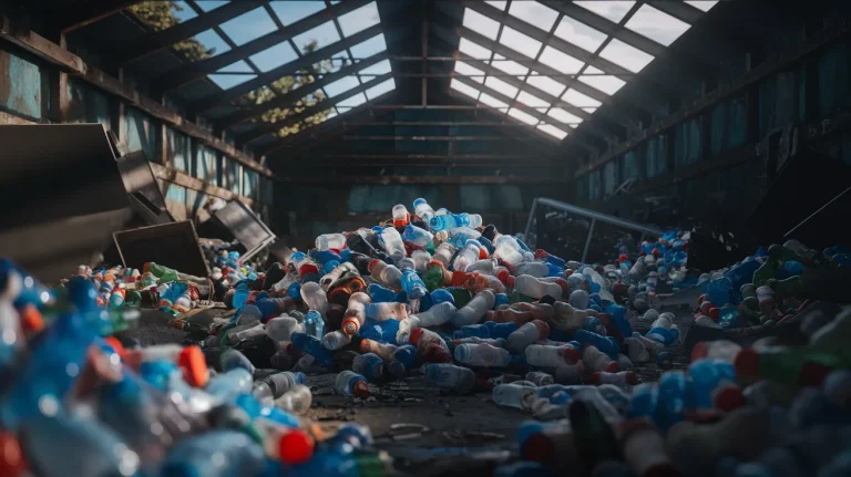 Butelki plastikowe na pewno są recyklingowane ? Oto miejsce, którego nikt nie chce zobaczyć : gdzie trafiają