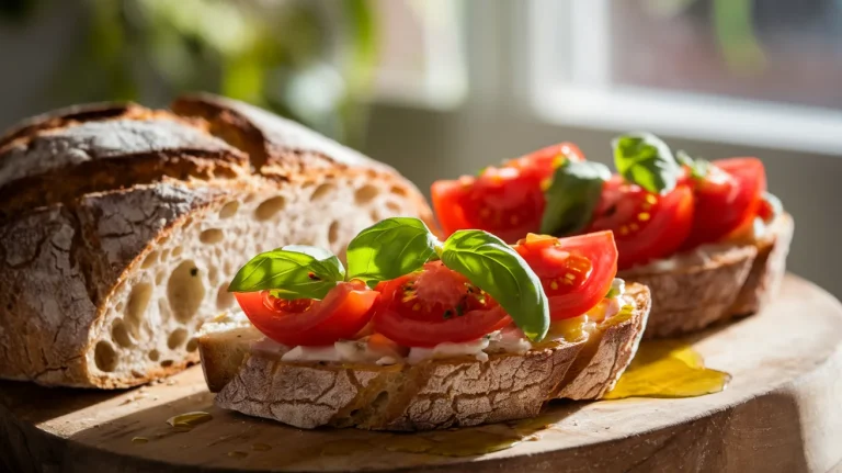 Czerstwy chleb ląduje w koszu : ten zapomniany detal zmienia go w hit do apero w minutę