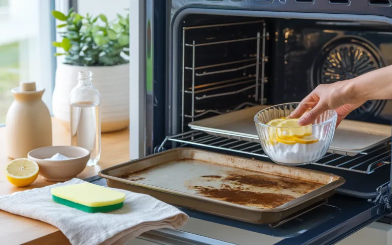 Domowa mieszanka z kuchennej szafki wyczyści piekarnik w 15 minut, ważna jest kolejność