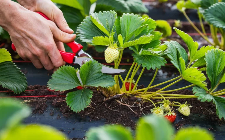 Fraises : comment les tailler dès juin pour une récolte plus abondante cet été