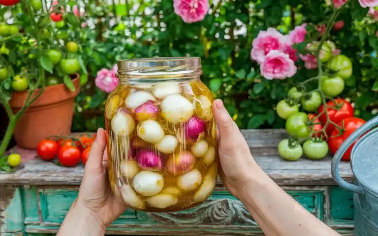 Nie wyrzucaj łupin cebuli i czosnku, ten prosty gest realnie pomaga w ogrodzie