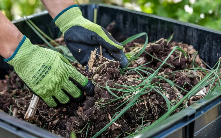 Śmierdzący, lepki kompost: ogranicz skoszoną trawę, dodaj zamiast niej zrębki drzewne z ogrodu