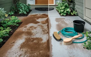 Dwa proste kroki, by domyć bardzo brudny chodnik bez uszkodzeń, uniknij tego błędu