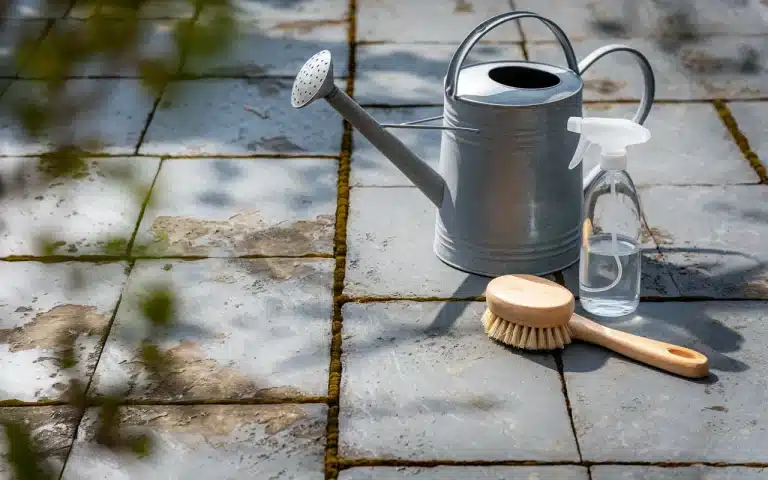Naturalny trik na chwasty na tarasie, działa bez chemii i nie niszczy nawierzchni
