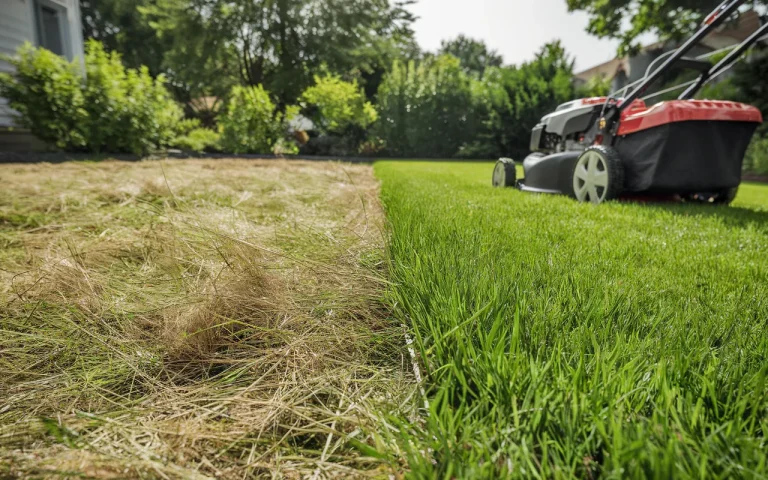 Zeschnięty trawnik po upałach? Zasada 13 cm może go jeszcze uratować w ten weekend