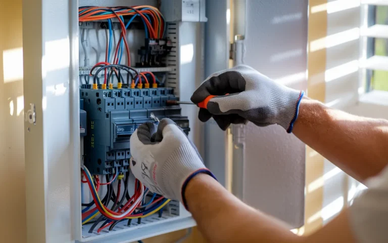 Instalatorzy już nie obniżają temperatury bojlera, regulują coś innego w rozdzielnicy