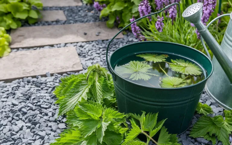 Naturalna mieszanka z chwastu z ogrodu usuwa chwasty ze żwiru bez chemii przed latem